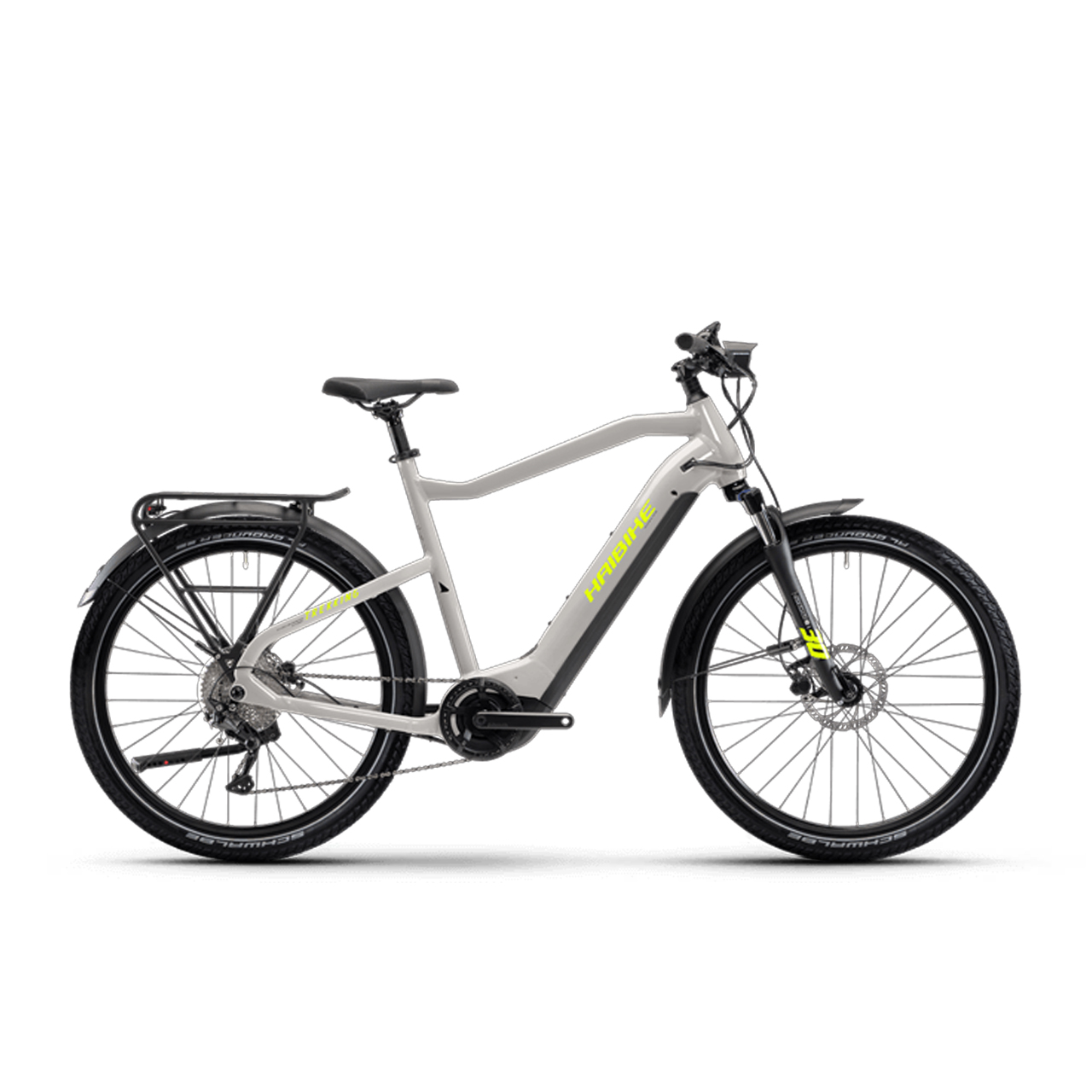 Haibike Trekking 6 High L - Grå Elcykel  Hybrid 2024