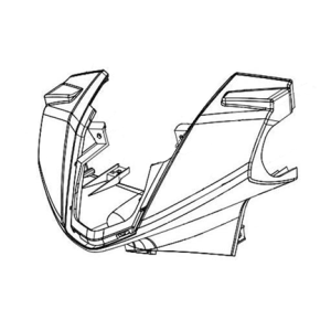 7. FRONT HANDLE COVER 2 MATTE BLACK ,E5+