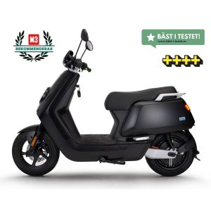 NIU NQi Sport X Extended Range 45km/h Mattsvart