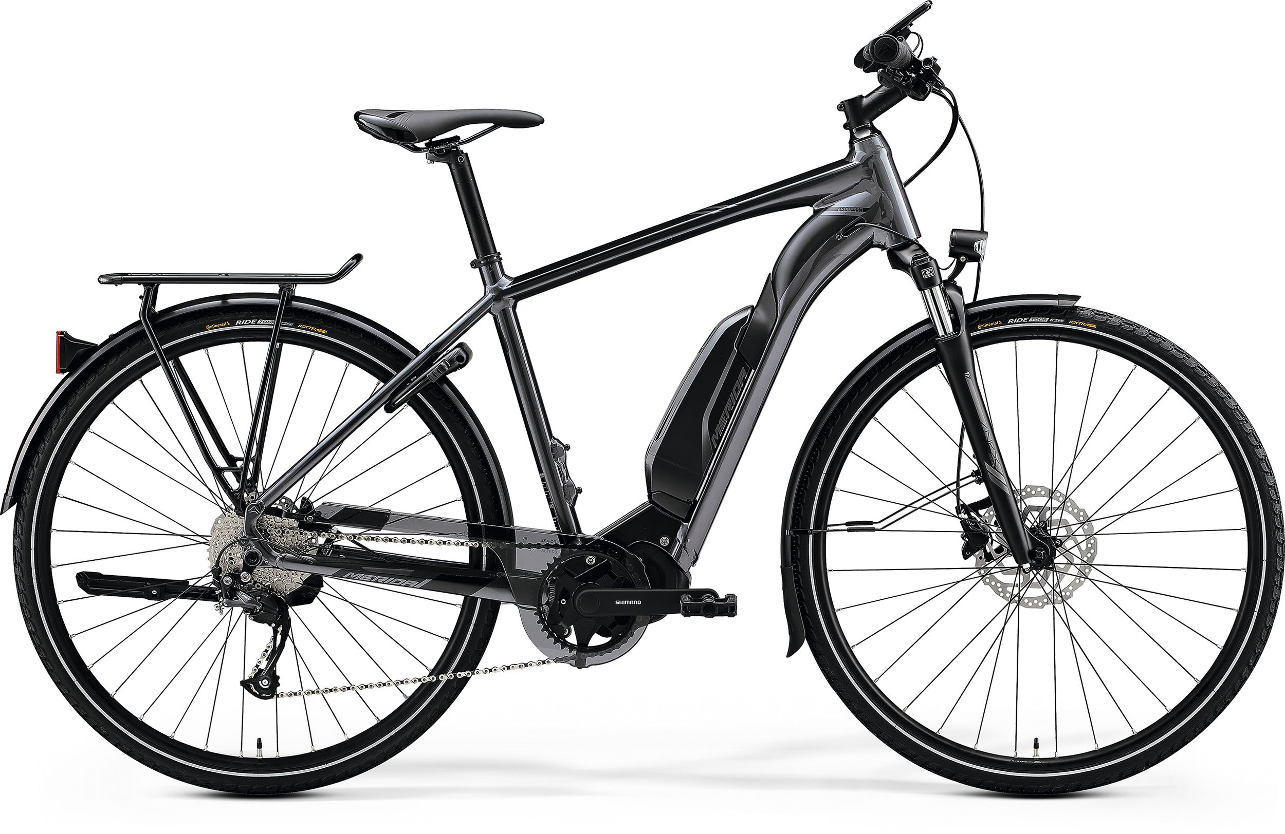 Merida Espresso 300 Se Eq M (51 Cm) - Svart Elcykel  Hybrid 2024