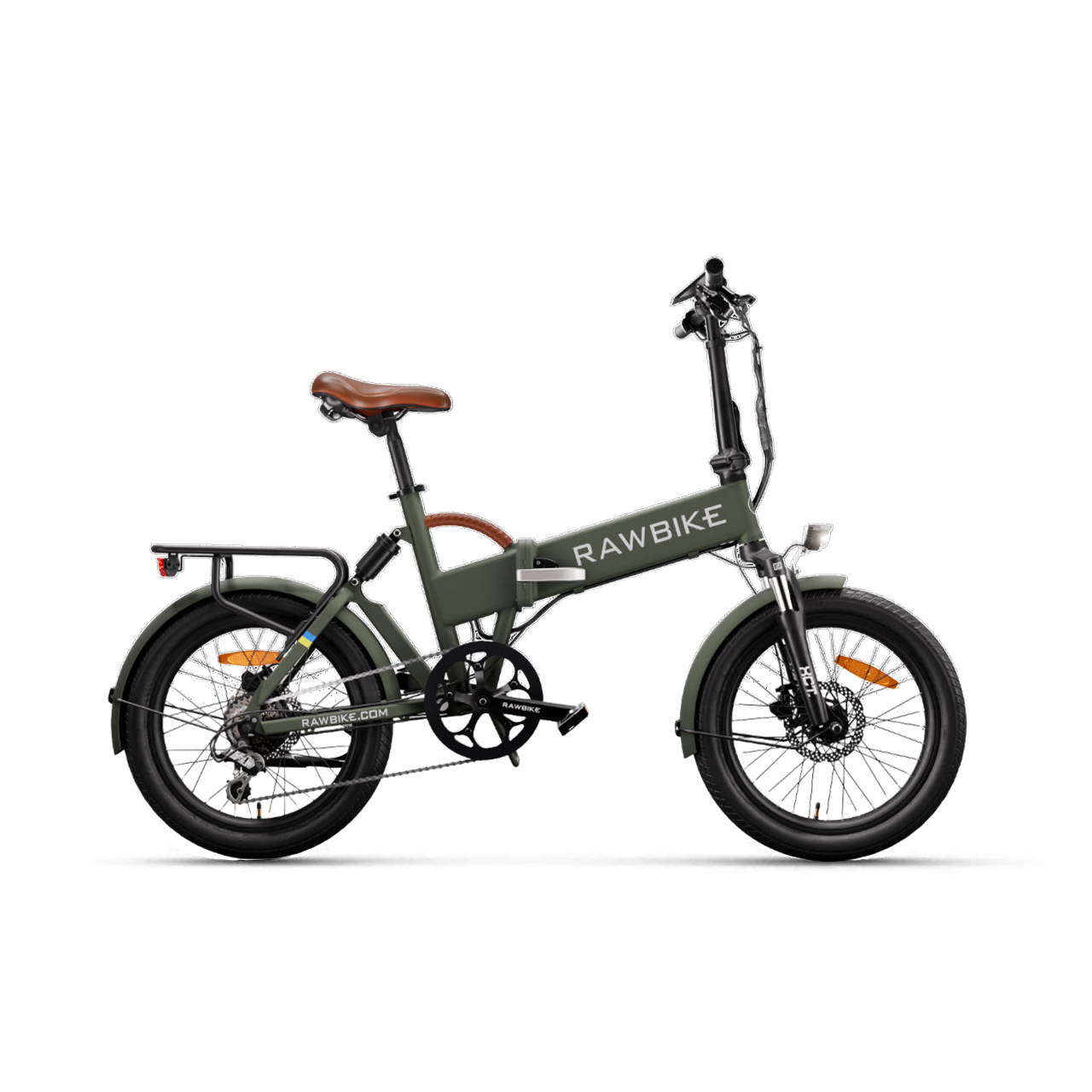 Rawbike City Camo Green Elcykel 2024