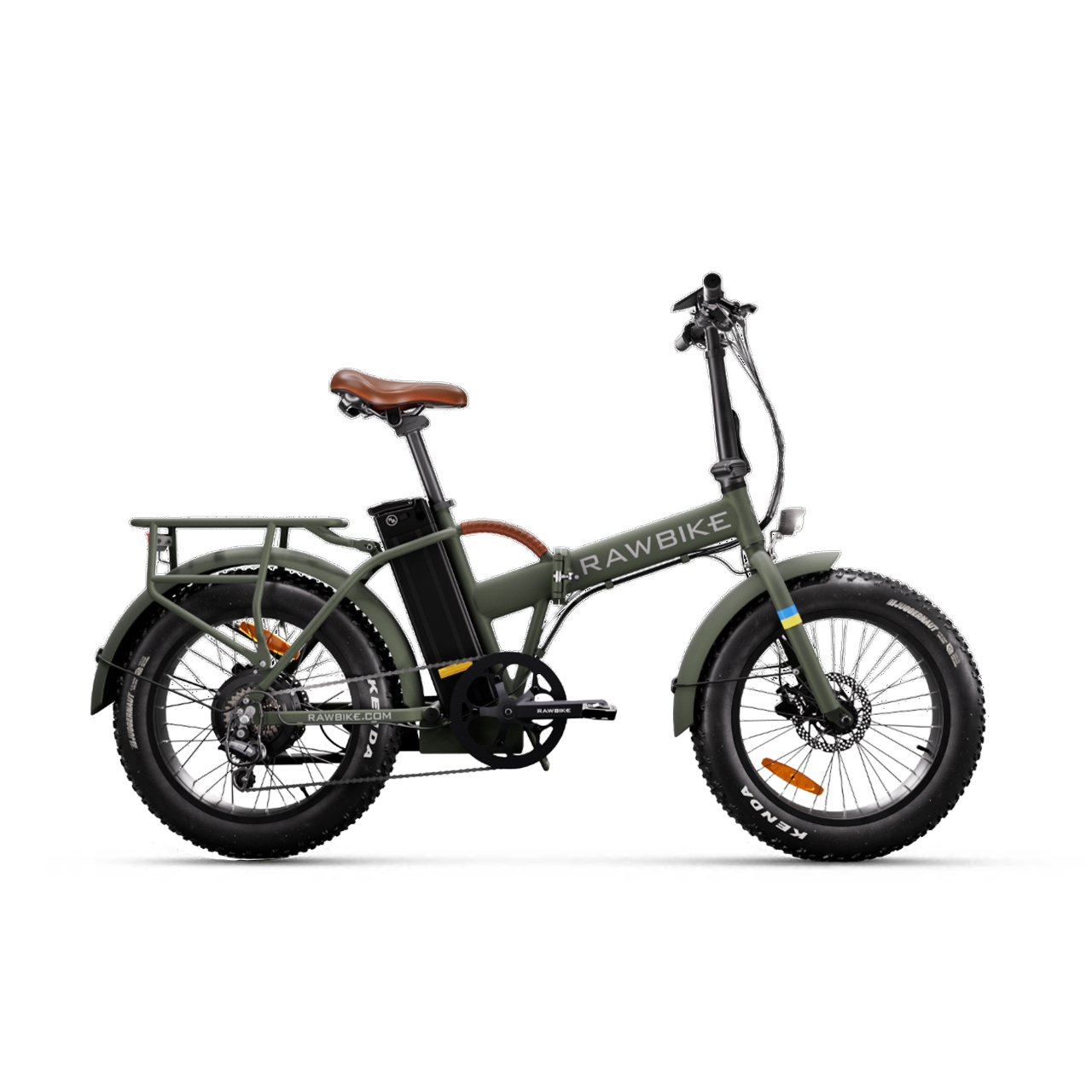 Rawbike Classic Elcykel Camo Green Elcykel 2024