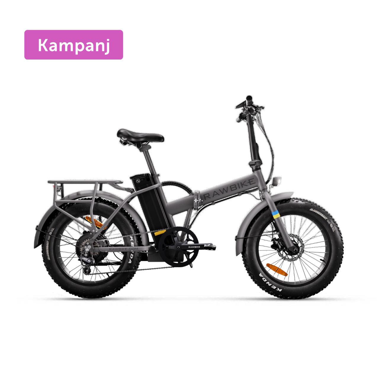 Rawbike Classic Graphite Grey Elcykel 2024