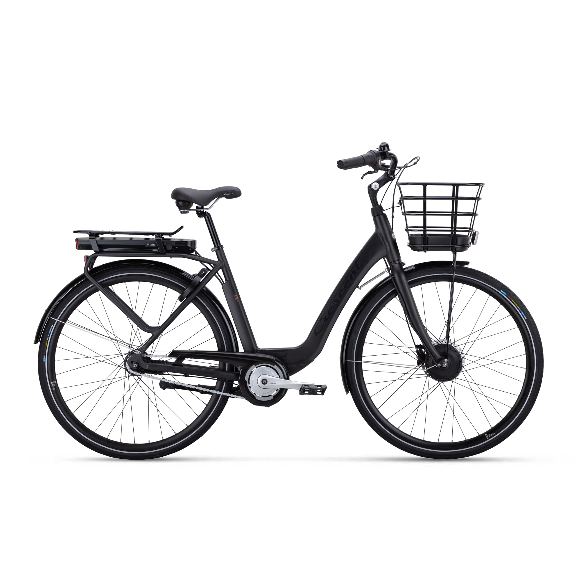 Crescent Elina 7 Vxl 2025 Svart Matt 55cm Elcykel  Klassisk 2024