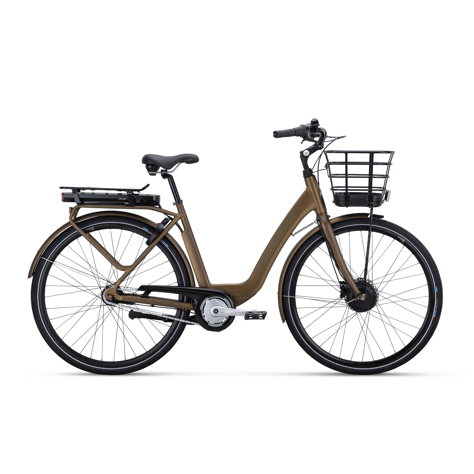 Crescent Elina 7 Vxl 2025 Brun 51cm Elcykel  Klassisk 2024